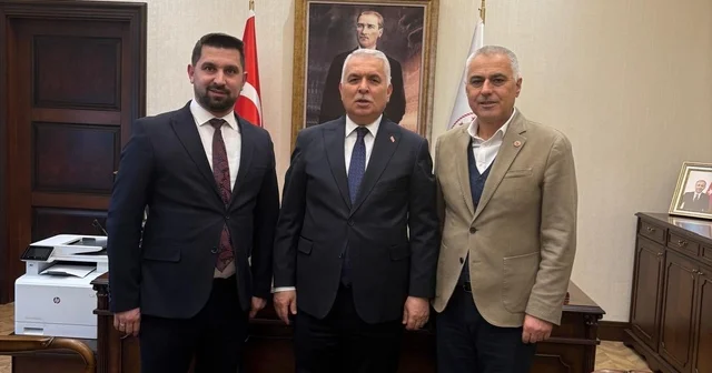 Aziz Yıldırım İGM Başkanı Koç u ağırladı Düzce Haberleri