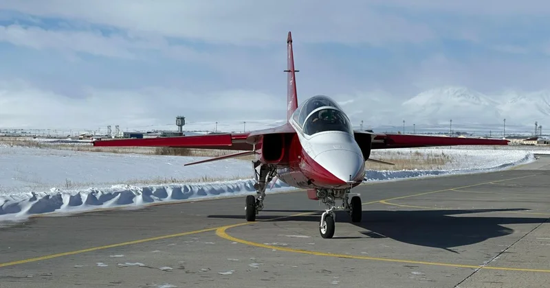 Türkiye nin milli jet uçağı HÜRJET, ağır kış şartlarında performansını kanıtladı