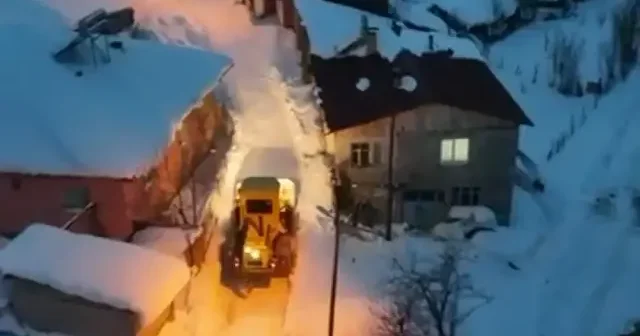 Tokat ın ilçelerinde kar etkili oluyor VİDEO İZLE