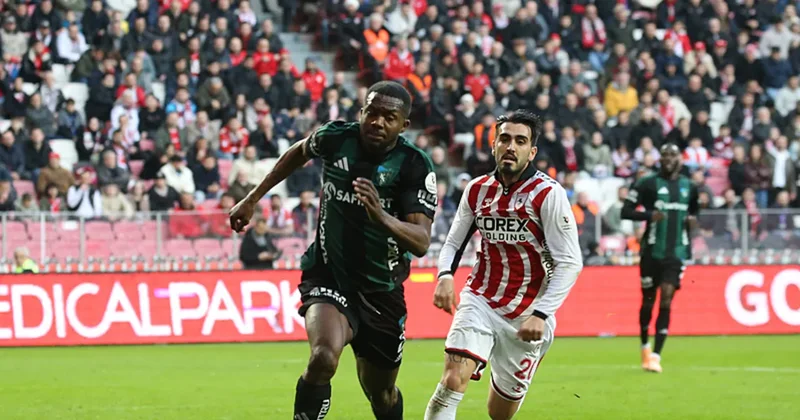 Samsunspor Kocaelispor maçında kazanan çıkmadı!