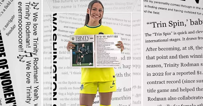 Dennis Rodman ın futbolcu kızı Trinity, rekor sözleşmeye imza attı! Yıllık 1 milyon Euro... Fanatik Gazetesi Futbol Haberleri Spor