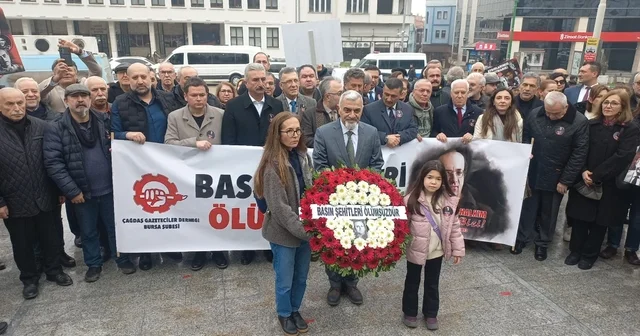 Uğur Mumcu için Bursa da sevgi yürüyüşü Bursa Haberleri