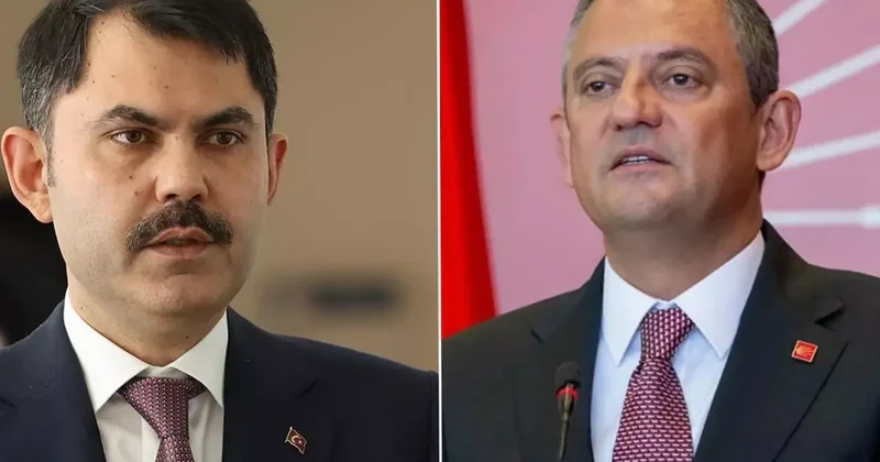 Bakan Kurum dan Özgür Özel e Sert Yanıt