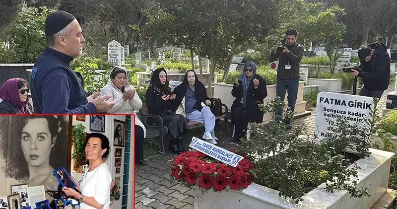 Fatma Girik, mezarı başında anıldı