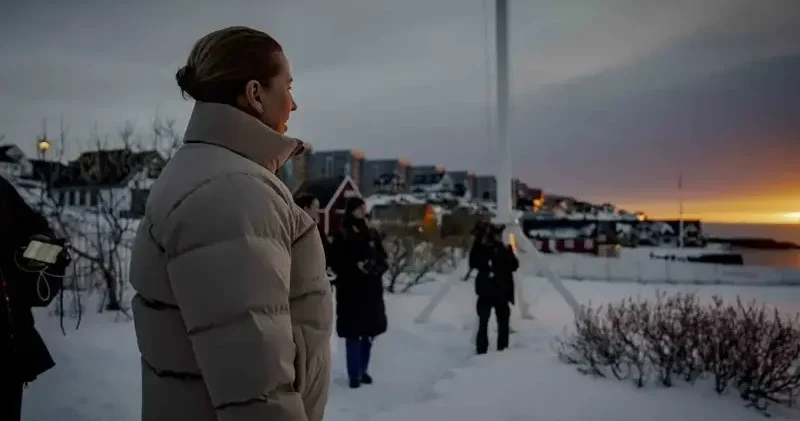 Danimarka Başbakanı Frederiksen Grönland ın başkenti Nuuk u ziyaret etti Avrupa Haberleri