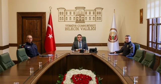 Bilecik te güvenlik toplantısı gerçekleştirildi Bilecik Haberleri