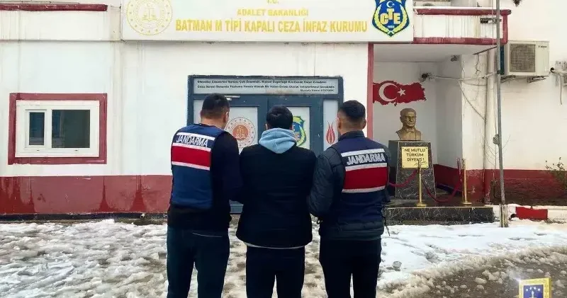 Batman da uyuşturucu ticareti suçundan aranan hükümlü yakalandı Gündem Haberleri