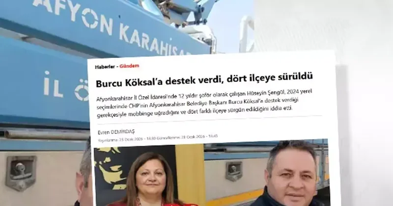 Afyonkarahisar da dilekçeli sürgün tiyatrosu