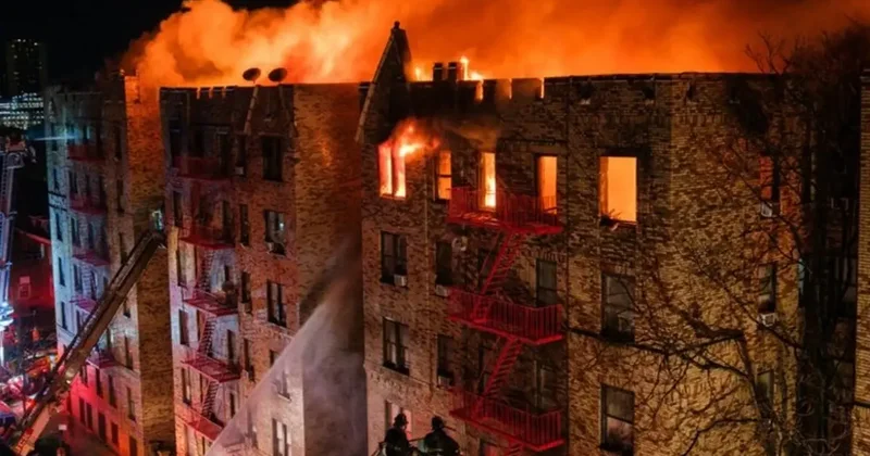 New York ta gece yarısı faciası: Gaz patlaması can aldı