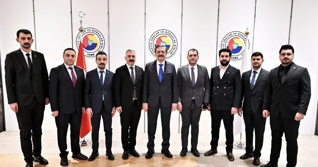 TOBB Van GGK dan Hisarcıklıoğlu na ziyaret Van Haberleri