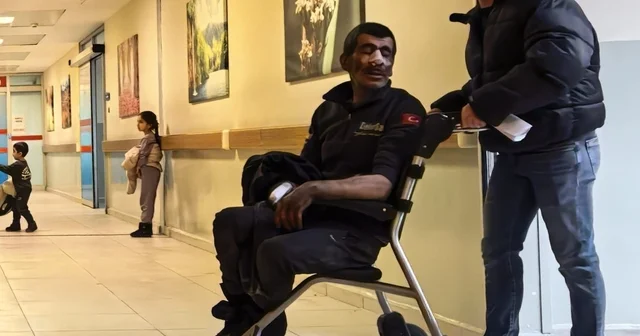 Tamir sırasında hava bastığı lastik patlayınca yaralandı Bursa Haberleri