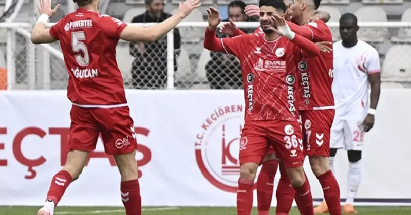 1. Lig de müthiş maç! Rakibini İlk 40 dakikada gole boğdular