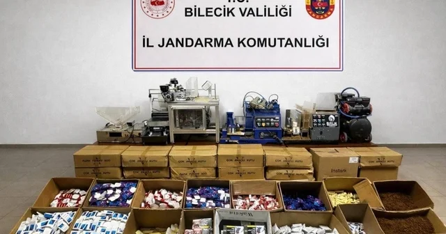 Bilecik te 126 bin 840 adet makaron ele geçirildi Bilecik Haberleri