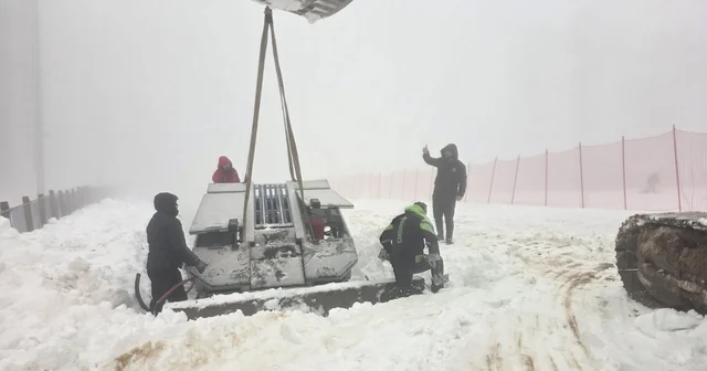 Kuzuyayla Kızak Pisti ne yürüyen bant geliyor Kocaeli Haberleri