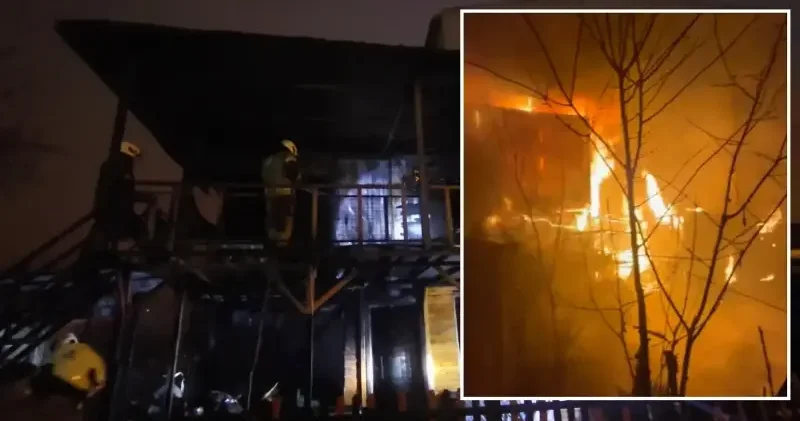 Sancaktepe’de korkutan yangın: Ahşap binada çıkan yangın büyük panik yaşatı Gündem Haberleri