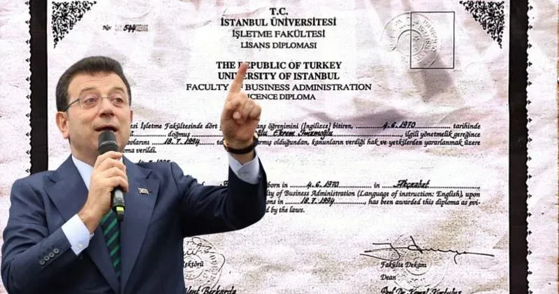 İmamoğlu ndan diploma davası çıkışı: Milletimiz, bir avuç muhterisi sandıkta kesin biçimde mahkûm edecek; hukuku yeniden ayağa kaldıracak!