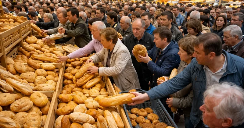 Haberi duyan ekmek, pil, battaniye stokluyor Sözcü Gazetesi