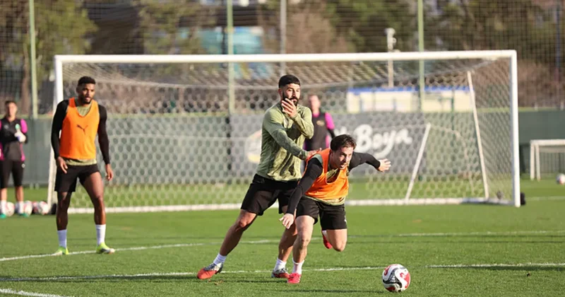 Alanyaspor, Galatasaray maçına hazırlanıyor!