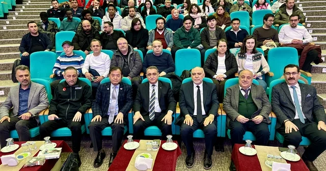 KAEÜ de Bilimin Işığında Depreme Dirençli Türkiye konferansı düzenlendi Kırşehir Haberleri