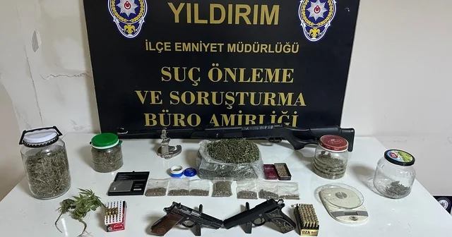 Bursa da film gibi zehir baskını...Dilenci kılığındaki polis kapıyı açtırdı Bursa Haberleri