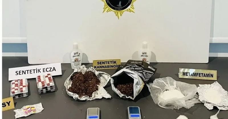 Samsun’da zehir tacirlerine darbe: 3 ilçede 9 gözaltı