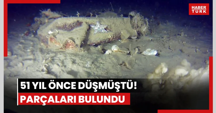 51 yıl önce düşmüştü! Parçaları bulundu