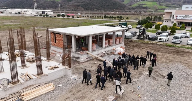 Bafra OSB de yeni hizmet binalarının inşaatları sürüyor Samsun Haberleri