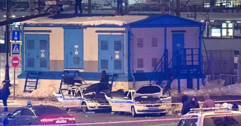 Moskova da patlama: Ölü ve yaralı polisler var!