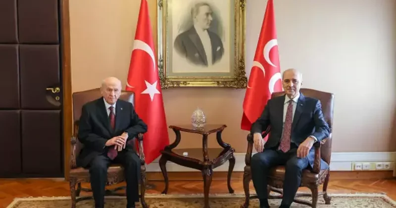 Son Dakika: TBMM Başkanı Kurtulmuş tan MHP ve CHP yi ziyaret
