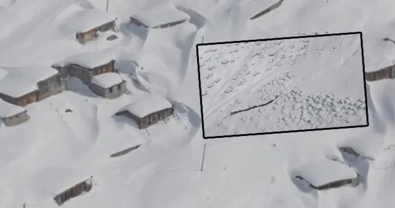 Rize haberleri: Ne New York ne Sibirya... Kar 3 metreyi buldu! Evler kayboldu SON DAKİKA HABER Son dakika haberleri