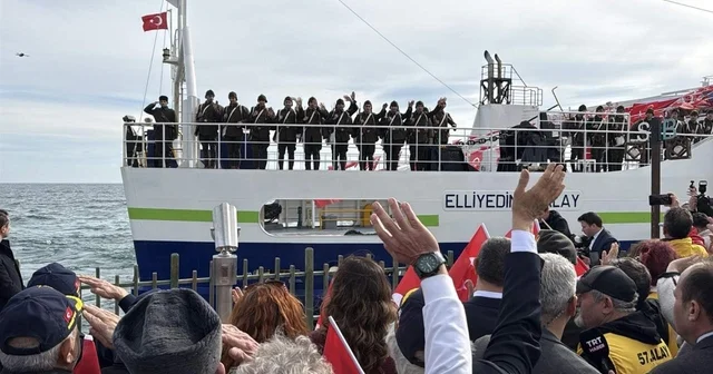 Tekirdağ da 57 nci Alay, 111 yıl sonra yeniden Çanakkale ye uğurlandı Tekirdağ Haberleri