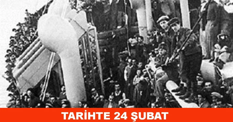 Tarihte bugün ne oldu? Tarihte 24 Şubat günü meydana gelen olaylar nelerdir?