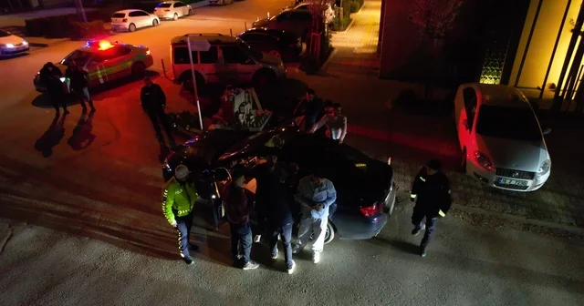 Bursa da asayiş ve trafik uygulaması Bursa Haberleri