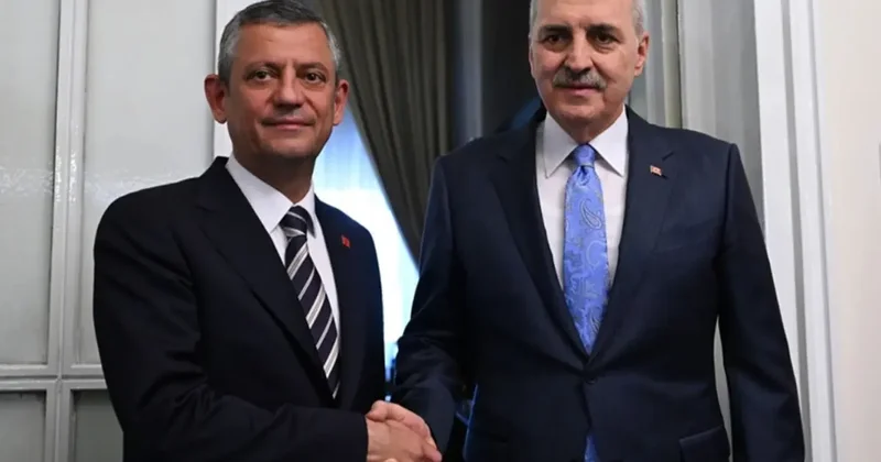 TBMM Başkanı Numan Kurtulmuş tan CHP lideri Özgür Özel e Terörsüz Türkiye ziyareti