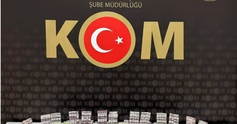 Erzurum’da bin 500 adet gümrük kaçağı botoks ilacı ele geçirildi