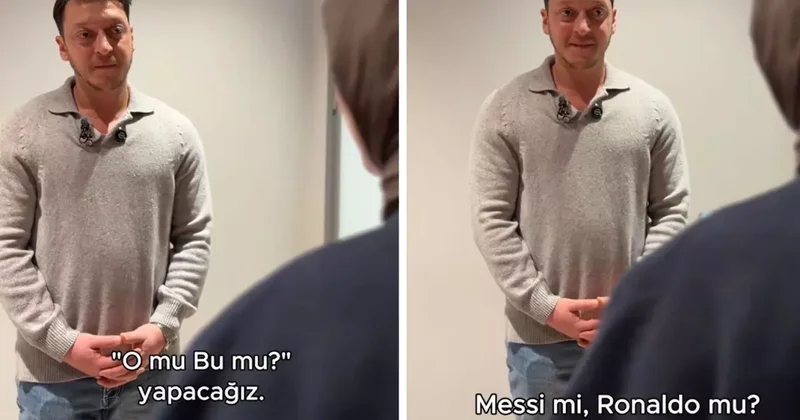 Mesut Özil, Ronaldo mu Messi mi sorusuna verdiği cevapla alkış topladı