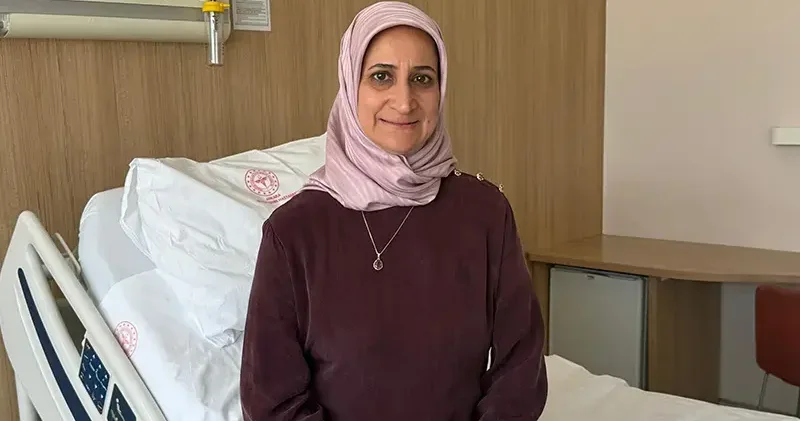Karnından 30 santimlik tümör çıkarıldı, Hayata yeniden döndüm dedi
