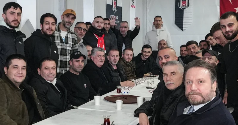 Beşiktaş Başkanı Serdal Adalı taraftarlarla iftar yaptı Beşiktaş Haberleri