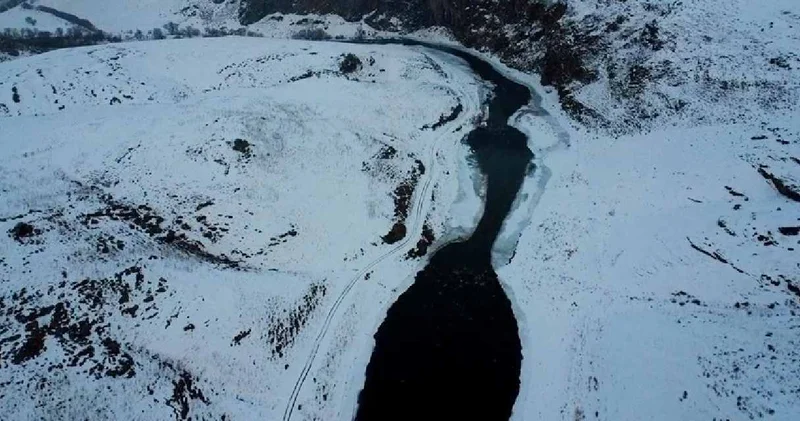 10 kilometrelik kanyon iki köy arasında yer alıyor: Gören hayran kalıyor