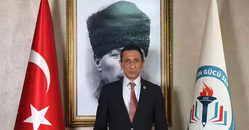 Eğitim Gücü Sen Genel Başkanı Özat tan dava açıklaması