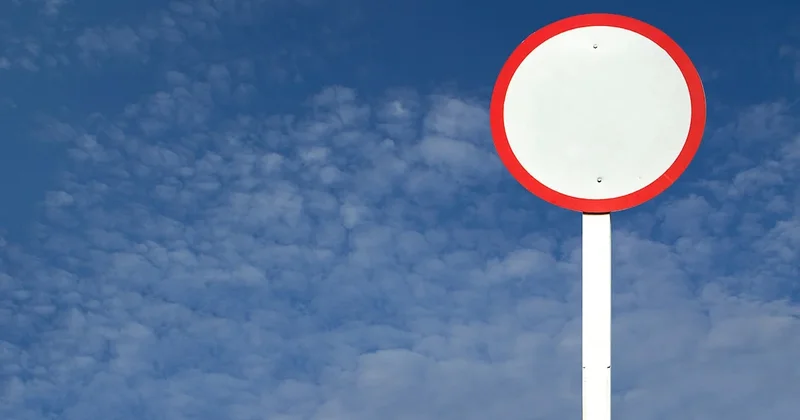 Sürücülere boş daire şeklindeki trafik tabelalarına dikkat edin çağrısı yapıldı Sözcü Gazetesi