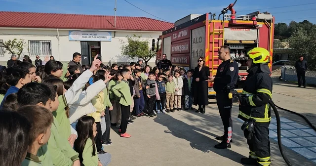 Nazilli de öğrencilere Ormanları Koruma, Afet ve Yangın Eğitimi verildi Aydın Haberleri