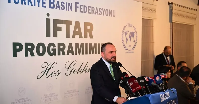 AK Parti Genel Başkan Yardımcısı Acar, Türkiye Basın Federasyonunun iftar programına katıldı Açıklaması