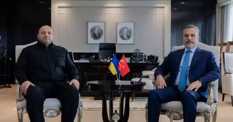 Dışişleri Bakanı Hakan Fidan Ukraynalı heyeti başkentte ağırladı