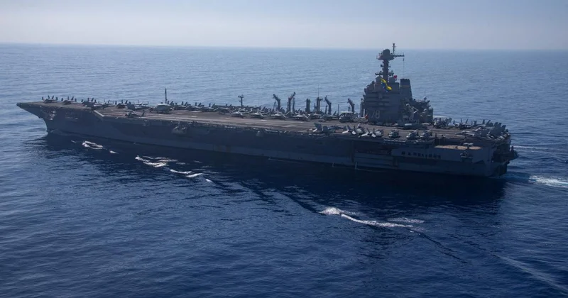 USS Gerald Ford uçak gemisinde tuvalet krizi