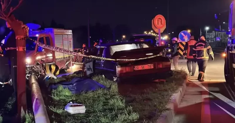 Burdur da feci kaza: 6 ay önce evlenen genç çifti ölüm ayırdı