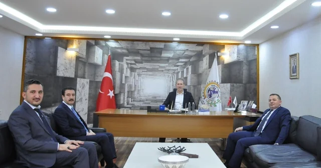 Siirt TSO defterdarlık heyetini kabul etti Siirt Haberleri