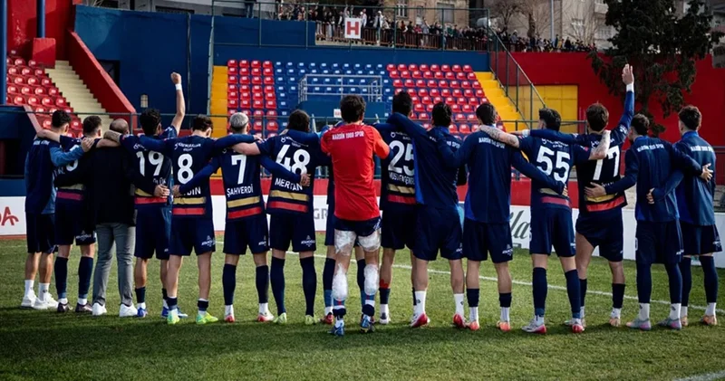 TFF 2. Lig deki şampiyonluk yarışında ağır yara alan takıma TFF den müjde geldi