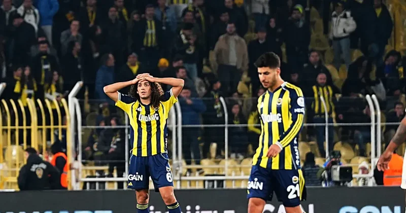 Fenerbahçe nin galibiyet serisi 4. kez Kadıköy’de sona erdi