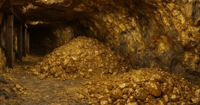 Tüm dünyaya yetecek altın rezervi bulundu: Yerin altından fışkırıyor Sözcü Gazetesi